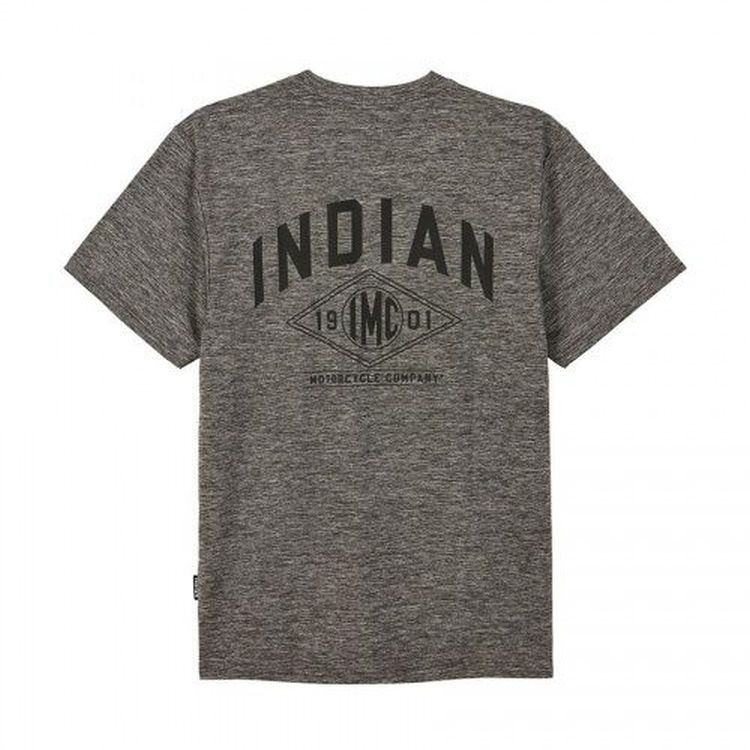 Indian Motorcycle IMC 1901 Black T-Shirt - Grey